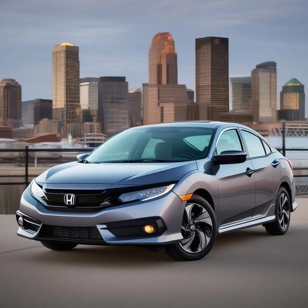 Blue book value 2015 Honda Civic Denver